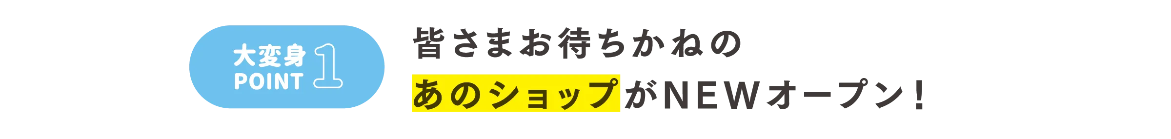 NEWオープン